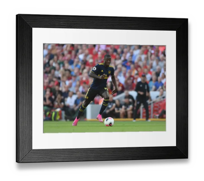 Framed Print : Pepe vs. Liverpool: Arsenal's Star Face-Off in Premier League Clash Framed Print : Pepe vs. Liverpool: Arsenal's Star Face-Off in Premier League Clash