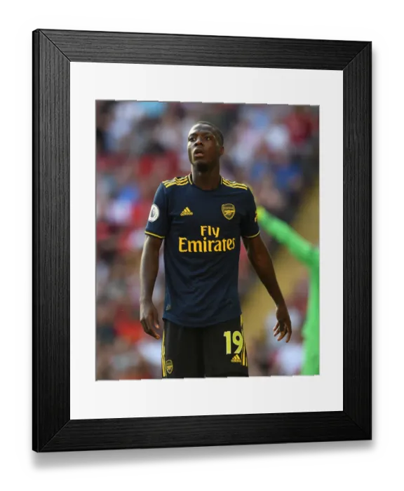 Framed Print : Pepe at Anfield: Liverpool vs. Arsenal, Premier League 2019-20 Framed Print : Pepe at Anfield: Liverpool vs. Arsenal, Premier League 2019-20