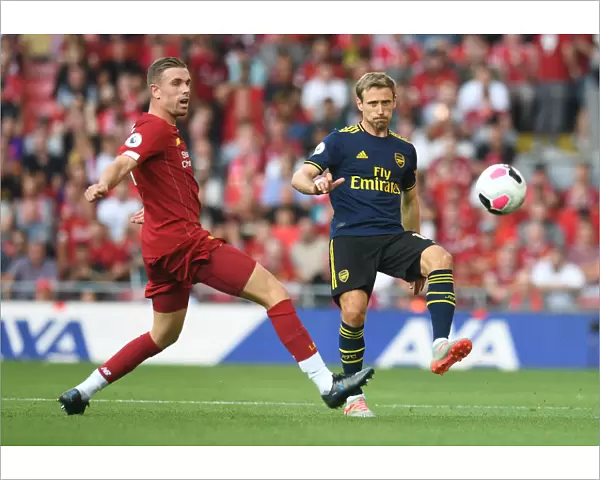 Nacho Monreal under Pressure: Liverpool vs. Arsenal, Premier League 2019-20