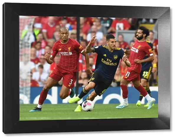 Dani Ceballos vs Fabinho: Intense Rivalry at Anfield - Liverpool vs Arsenal, Premier League 2019-20