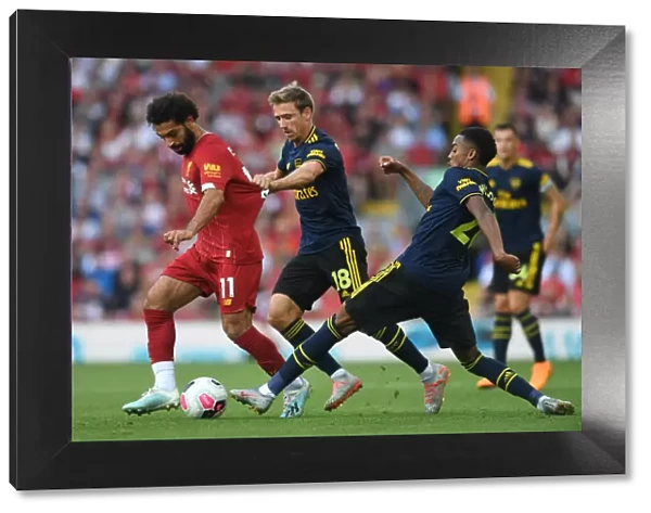 Clash at Anfield: Liverpool vs. Arsenal - Salah vs. Arsenal Defenders