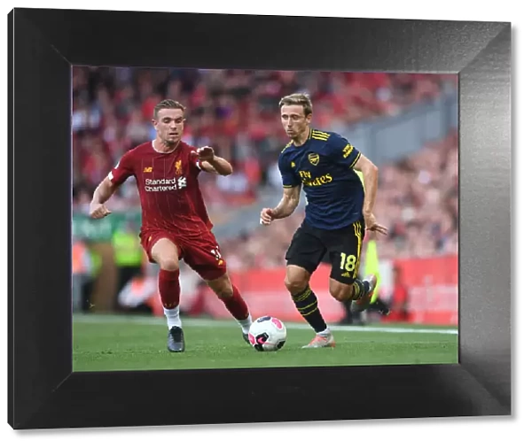 Nacho Monreal vs. Jordan Henderson: Battle at Anfield - Liverpool vs. Arsenal, Premier League 2019-20