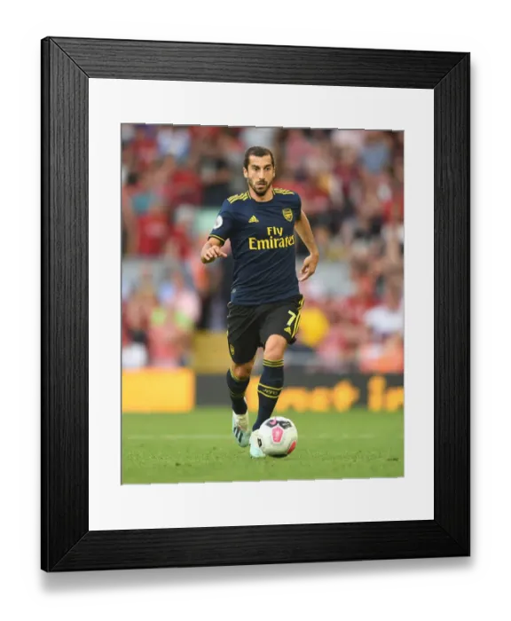Framed Print : Mkhitaryan at Anfield: Liverpool vs. Arsenal, Premier League 2019-20 Framed Print : Mkhitaryan at Anfield: Liverpool vs. Arsenal, Premier League 2019-20