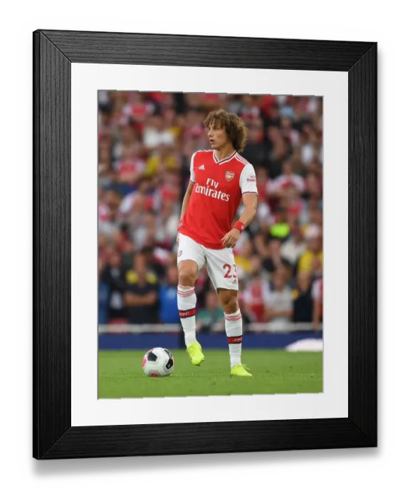 Framed Print : David Luiz vs. Tottenham: A Premier League Rivalry Clash at the Emirates Framed Print : David Luiz vs. Tottenham: A Premier League Rivalry Clash at the Emirates