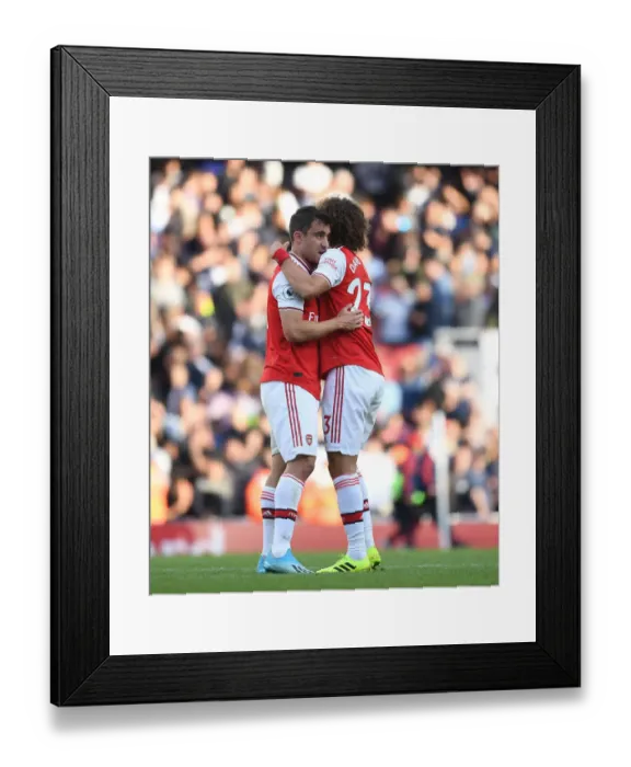 Framed Print : Arsenal's Sokratis and David Luiz: Post-Match Reaction vs. Tottenham, 2019-20 Premier League Framed Print : Arsenal's Sokratis and David Luiz: Post-Match Reaction vs. Tottenham, 2019-20 Premier League