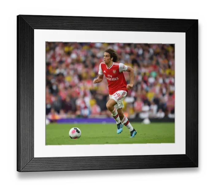 Framed Print : Guendouzi in Action: Arsenal vs. Tottenham, 2019-20 Premier League Framed Print : Guendouzi in Action: Arsenal vs. Tottenham, 2019-20 Premier League