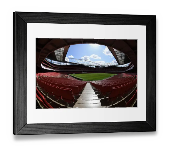 Framed Print : Arsenal vs. Tottenham: Premier League Rivalry at Emirates Stadium (2019-20)
