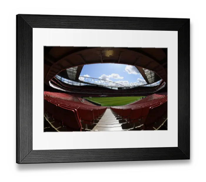 Framed Print : Arsenal vs. Tottenham: Premier League Rivalry at Emirates Stadium (2019-20)