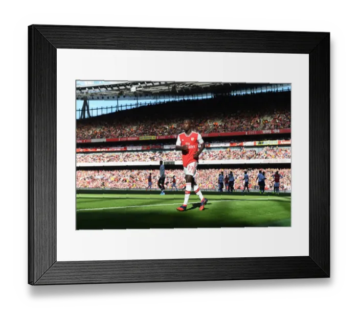 Framed Print : Arsenal vs. Tottenham: Intense Showdown - Pepe Faces Off Framed Print : Arsenal vs. Tottenham: Intense Showdown - Pepe Faces Off
