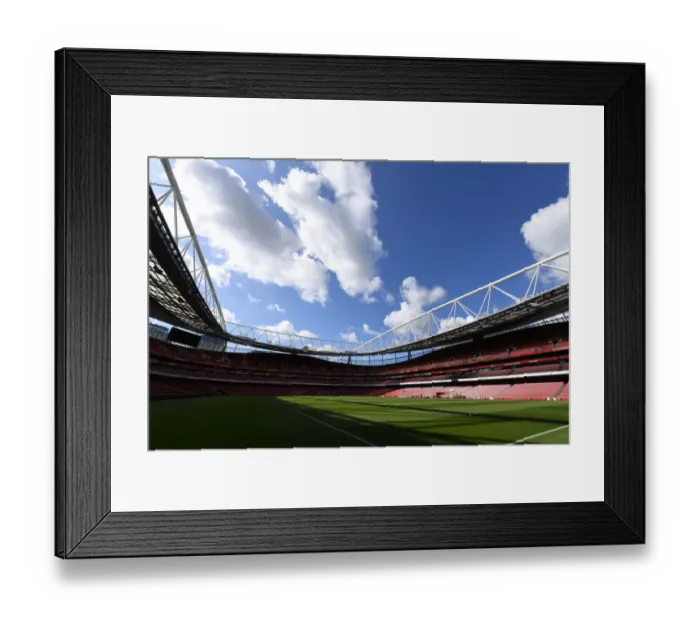 Framed Print : Arsenal vs. Tottenham: Premier League Rivalry at Emirates Stadium (2019-20)