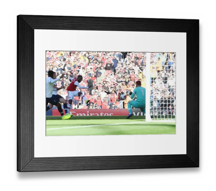 Framed Print : Arsenal vs. Tottenham: Lacazette Scores First Goal in Intense 2019-20 Premier League Clash Framed Print : Arsenal vs. Tottenham: Lacazette Scores First Goal in Intense 2019-20 Premier League Clash