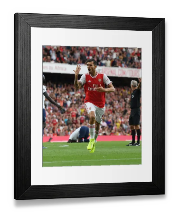 Framed Print : Arsenal vs. Tottenham: Ceballos Rallies Arsenal Fans Amidst Premier League Tension (2019-20) Framed Print : Arsenal vs. Tottenham: Ceballos Rallies Arsenal Fans Amidst Premier League Tension (2019-20)