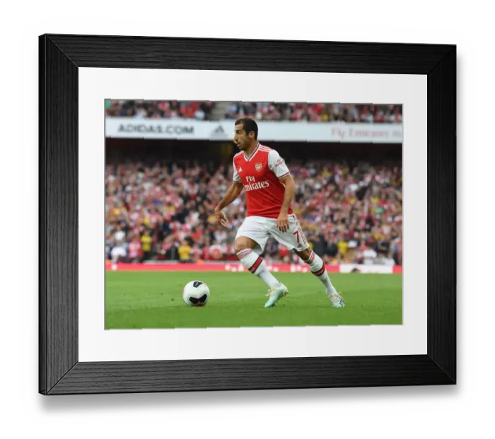 Framed Print : Arsenal's Mkhitaryan Faces Off Against Tottenhotspur in the 2019-20 Premier League Clash Framed Print : Arsenal's Mkhitaryan Faces Off Against Tottenhotspur in the 2019-20 Premier League Clash