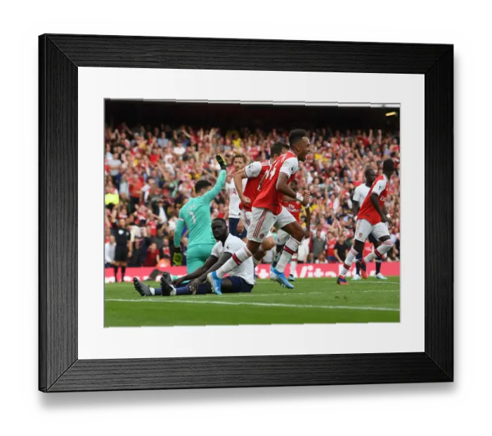 Framed Print : Arsenal vs. Tottenham: Premier League Showdown at Emirates Stadium (September 2019)