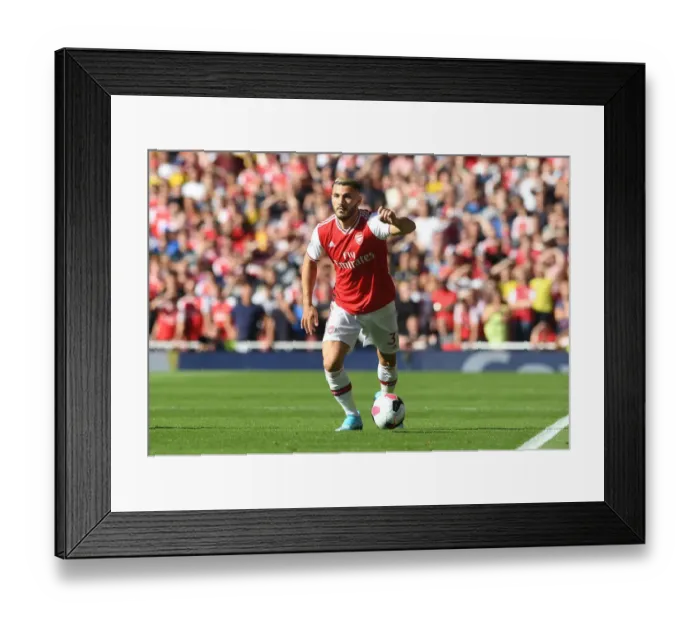 Framed Print : London Derby: Arsenal vs. Tottenham in the Premier League (September 2019)