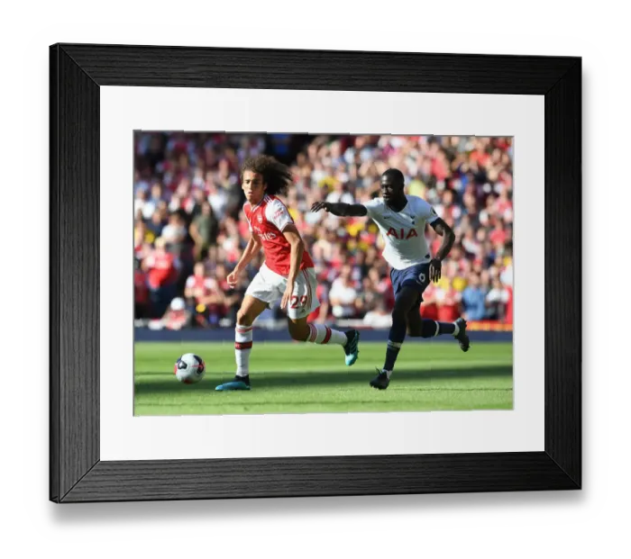 Framed Print : Arsenal vs. Tottenham: Battle of North London - Guendouzi vs. Sanchez Clash (2019-20) Framed Print : Arsenal vs. Tottenham: Battle of North London - Guendouzi vs. Sanchez Clash (2019-20)
