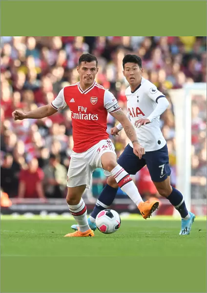 Granit Xhaka in Action: Arsenal vs. Tottenham, Premier League 2019-20