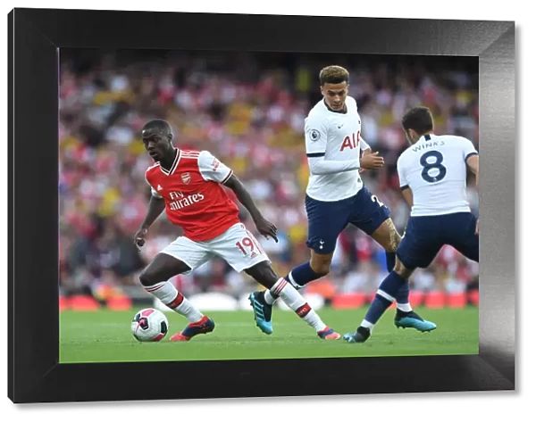 Pepe vs. Alli & Winks: Intense Rivalry Erupts in the Arsenal vs. Tottenham Clash (2019-20 Premier League)
