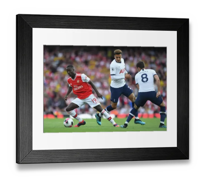 Framed Print : Pepe vs. Alli & Winks: Intense Rivalry Erupts in the Arsenal vs. Tottenham Clash (2019-20 Premier League) Framed Print : Pepe vs. Alli & Winks: Intense Rivalry Erupts in the Arsenal vs. Tottenham Clash (2019-20 Premier League)