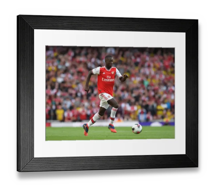 Framed Print : Pepe vs. Tottenham: Intense Showdown in the Premier League - Arsenal vs. Tottenham, 2019 Framed Print : Pepe vs. Tottenham: Intense Showdown in the Premier League - Arsenal vs. Tottenham, 2019