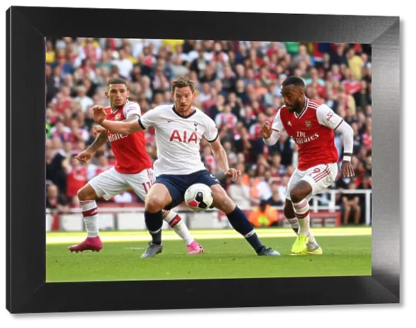 Alexandre Lacazette Scores the Opener: Arsenal vs. Tottenham, Premier League 2019-20