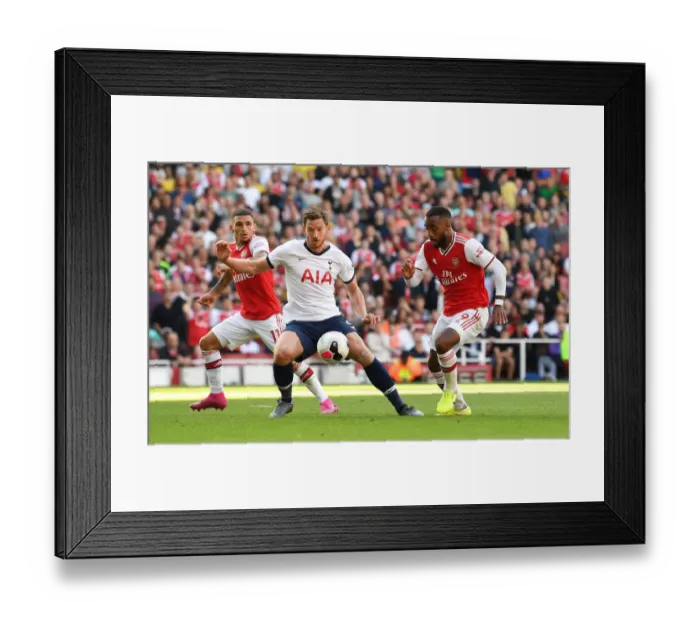 Framed Print : Alexandre Lacazette Scores the Opener: Arsenal vs. Tottenham, Premier League 2019-20 Framed Print : Alexandre Lacazette Scores the Opener: Arsenal vs. Tottenham, Premier League 2019-20