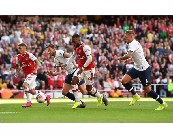 Alexandre Lacazette Scores First Goal: Arsenal Defeats Tottenham in Premier League 2019-20