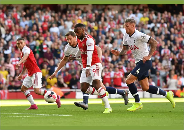 Alexandre Lacazette Scores First Goal: Arsenal Triumphs over Tottenham in Premier League 2019-20