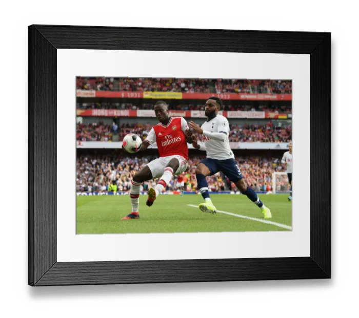 Framed Print : Arsenal vs. Tottenham: Pepe vs. Rose - Premier League Showdown at Emirates Stadium Framed Print : Arsenal vs. Tottenham: Pepe vs. Rose - Premier League Showdown at Emirates Stadium
