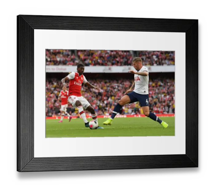 Framed Print : Arsenal vs. Tottenham: Clash at the Emirates - Premier League 2019-20