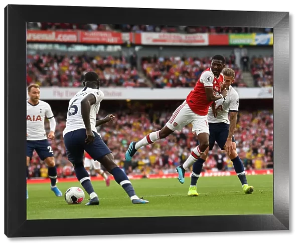 Arsenal vs. Tottenham: A Battle of Wits - Maitland-Niles vs. Alderweireld, Premier League Showdown at Emirates Stadium (2019-20)