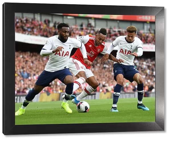Arsenal vs. Tottenham: Aubameyang Clashes with Rose and Alli in Intense Premier League Showdown