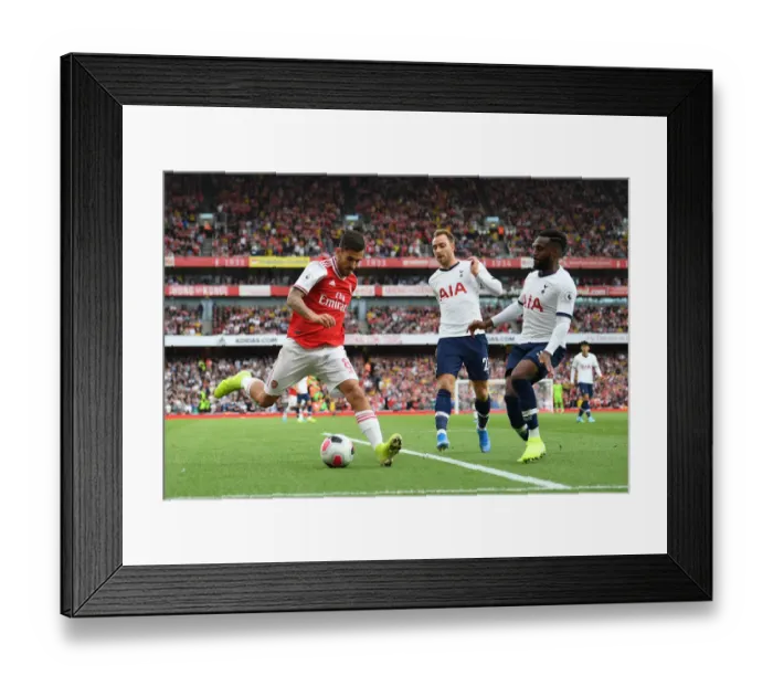 Framed Print : Clash of the London Rivals: Arsenal vs. Tottenham in the Premier League Framed Print : Clash of the London Rivals: Arsenal vs. Tottenham in the Premier League