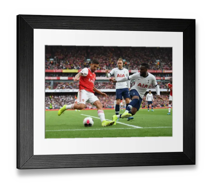 Framed Print : Arsenal vs. Tottenham: Clash of the London Rivals in the Premier League (September 2019)