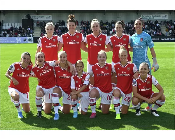 Arsenal Women's Team Unites Before WSL Match Against West Ham United
