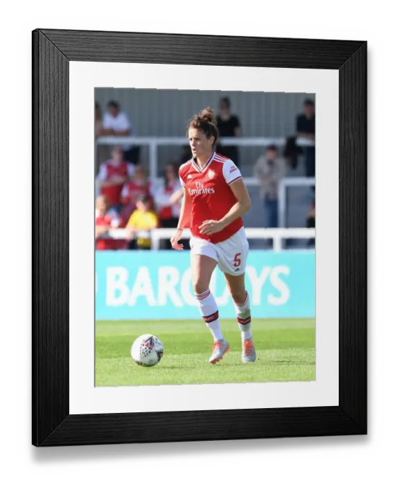 Framed Print : Arsenal's Jennifer Beattie in Action: Arsenal Women vs West Ham United (WSL 2019-20)