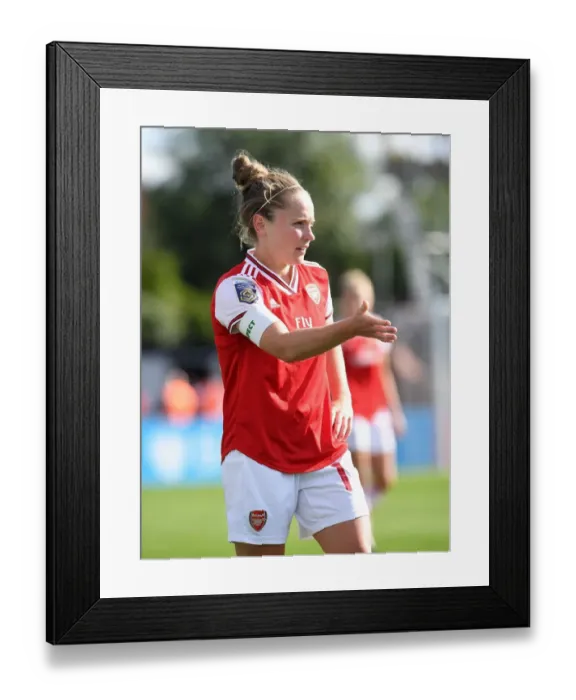 Framed Print : Kim Little's Brilliant Performance: Arsenal Women Overpower West Ham United