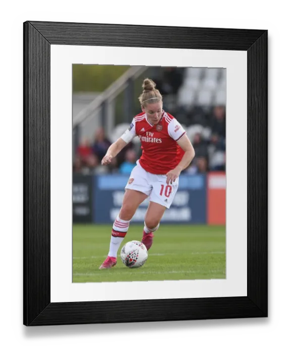Framed Print : Kim Little's Brilliant Performance: Arsenal Women Dominate West Ham United in WSL Match