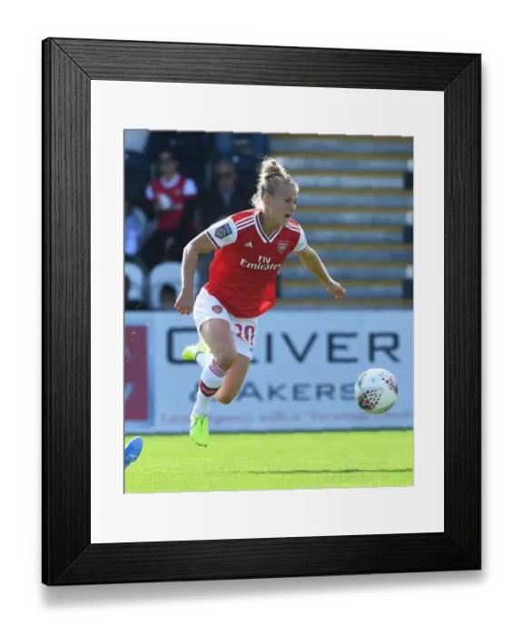Framed Print : Arsenal's Leonie Maier in Action: Arsenal Women vs. West Ham United (2019-20 WSL) Framed Print : Arsenal's Leonie Maier in Action: Arsenal Women vs. West Ham United (2019-20 WSL)