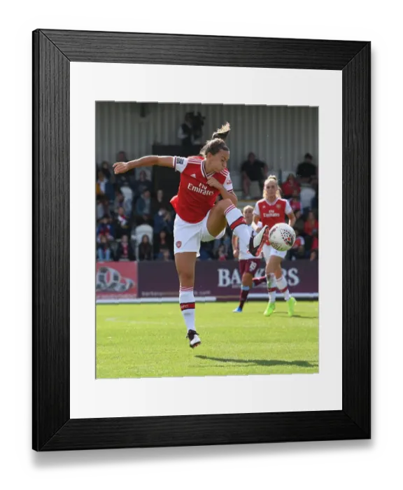 Framed Print : Arsenal's Katie McCabe in Action: Arsenal Women vs West Ham United (2019-20 WSL Match) Framed Print : Arsenal's Katie McCabe in Action: Arsenal Women vs West Ham United (2019-20 WSL Match)