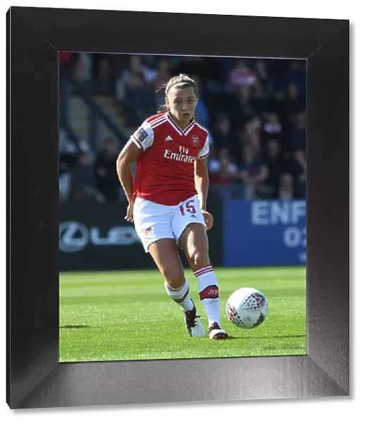 Arsenal's Katie McCabe Shines in Action: Arsenal Women vs. West Ham United (2019-20 WSL)