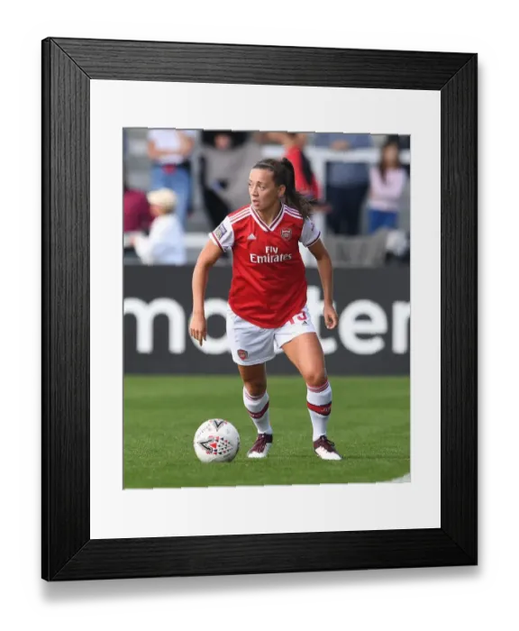 Framed Print : Arsenal's Katie McCabe Dazzles: Arsenal Women vs. West Ham United (2019-20 WSL)