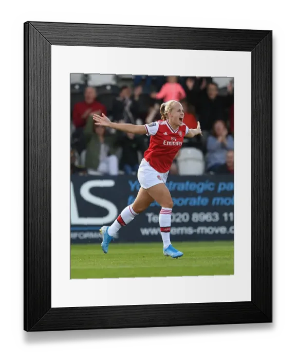 Framed Print : Arsenal Women's Beth Mead Scores in Victory Over West Ham United Framed Print : Arsenal Women's Beth Mead Scores in Victory Over West Ham United