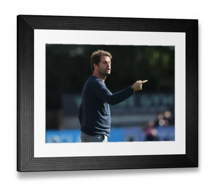 Framed Print : Joe Montemurro Guides Arsenal Women in WSL Showdown vs. West Ham United Framed Print : Joe Montemurro Guides Arsenal Women in WSL Showdown vs. West Ham United