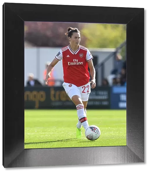 Arsenal's Viki Schnaderbeck in Action: Arsenal Women vs West Ham United (2019-20 WSL)