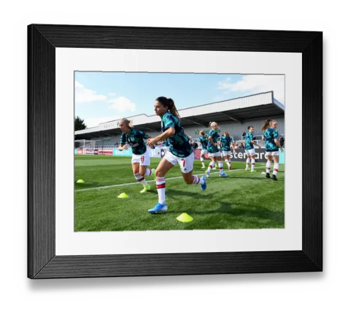 Framed Print : Arsenal Women vs West Ham United: WSL Showdown at Meadow Park (September 2019)