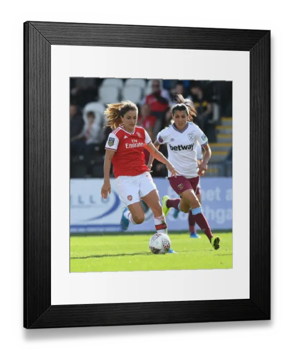 Framed Print : Arsenal vs. West Ham United: A Fierce WSL Showdown - Battle for Supremacy Framed Print : Arsenal vs. West Ham United: A Fierce WSL Showdown - Battle for Supremacy
