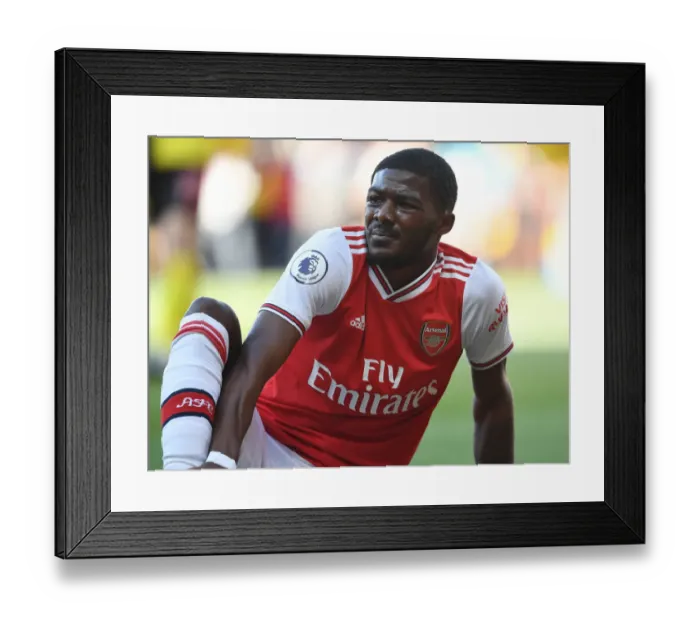 Framed Print : Ainsley Maitland-Niles in Action: Arsenal vs Watford (2019-20) Framed Print : Ainsley Maitland-Niles in Action: Arsenal vs Watford (2019-20)