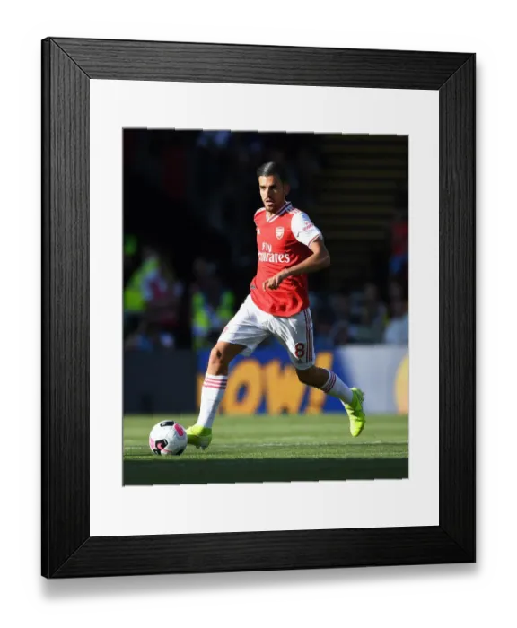 Framed Print : Dani Ceballos in Action: Arsenal vs. Watford, Premier League 2019-20 Framed Print : Dani Ceballos in Action: Arsenal vs. Watford, Premier League 2019-20