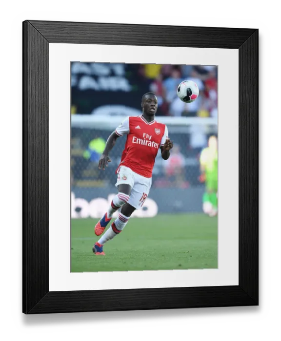 Framed Print : Pepe in Action: Arsenal's Star Forward Dazzles Against Watford in Premier League 2019-20 Framed Print : Pepe in Action: Arsenal's Star Forward Dazzles Against Watford in Premier League 2019-20